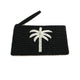 Pineapple Island Large Palm Tree Beaded Pouch