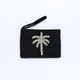 Pineapple Island Small Palm Tree Beaded Pouch