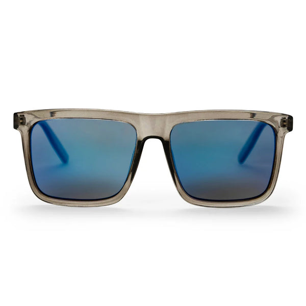 CHPO Bruce Sunglasses Grey Blue Mirror