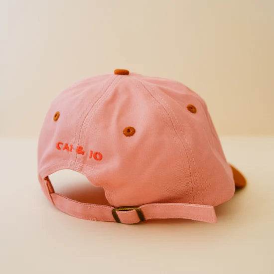 Cai & Jo Hibiscus Embroidered Cap