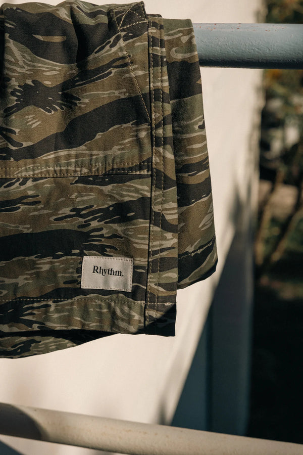 Rhythm Men's Rocco Jam Camo Walkshorts - Camo