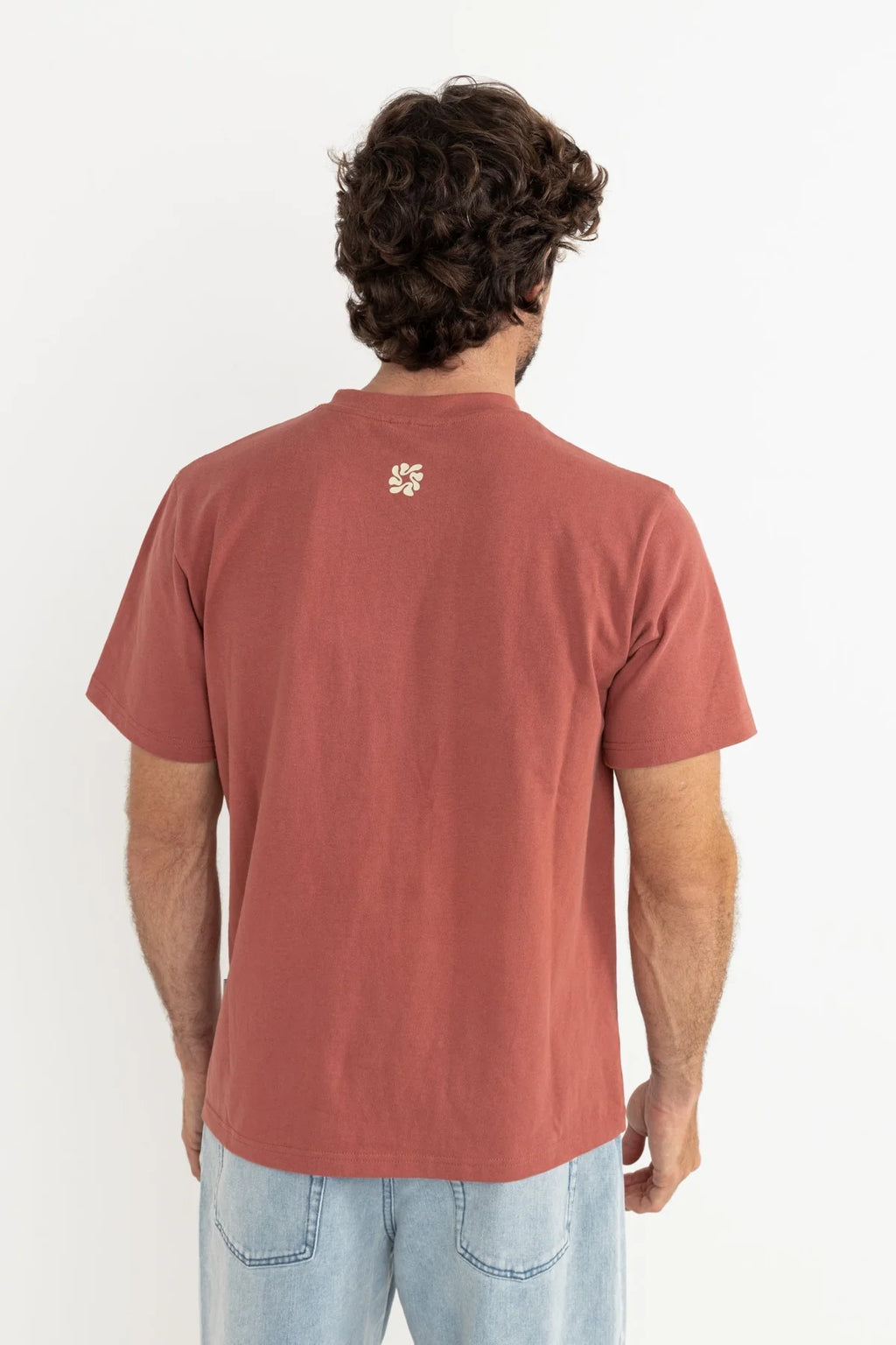 Rhythm Men's Grange Vintage T-Shirt - Vintage Clay