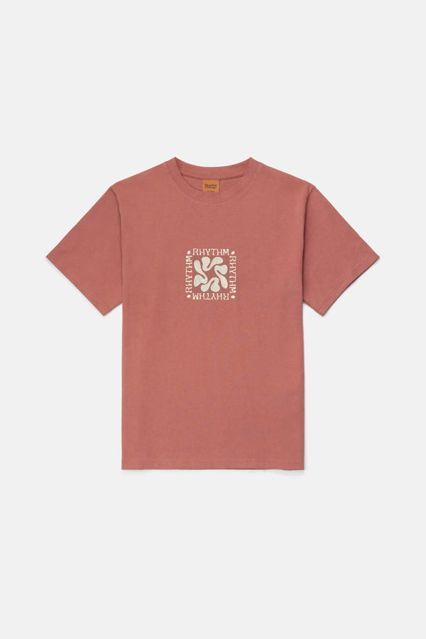 Rhythm Men's Grange Vintage T-Shirt - Vintage Clay