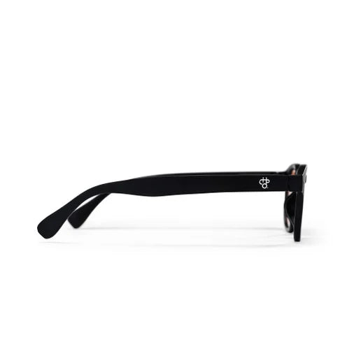 CHPO Carro Sunglasses - Matte Black / Light Orange