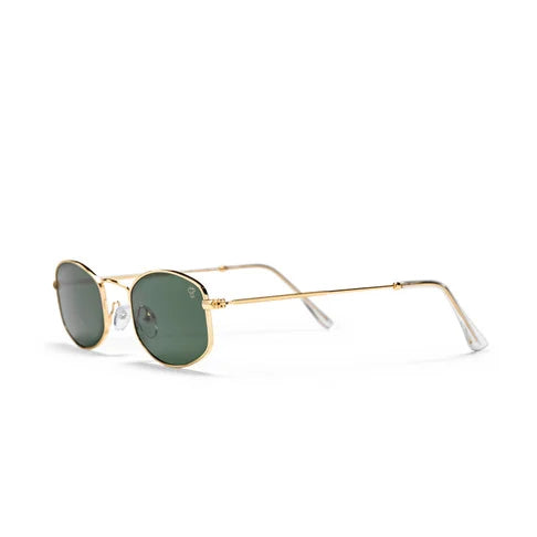 CHPO Hacienda Sunglasses - Gold / Green