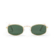 CHPO Hacienda Sunglasses - Gold / Green
