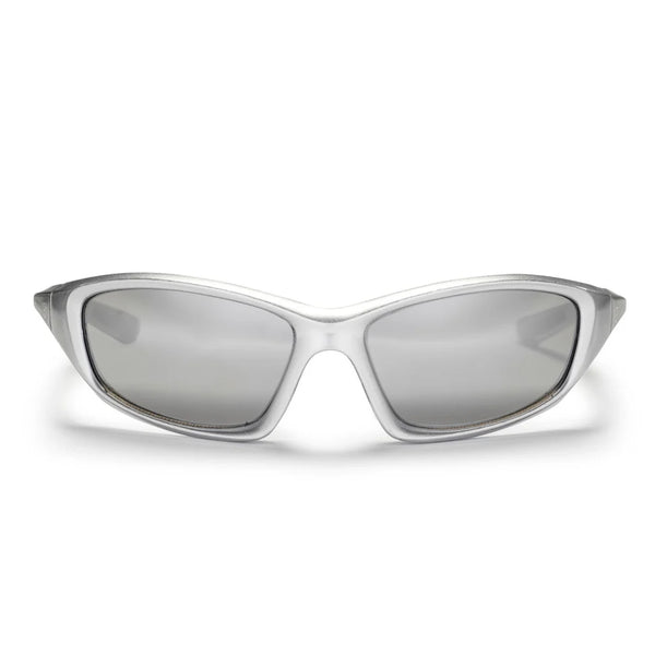 CHPO Kotti Sunglasses Silver / Silver Mirror