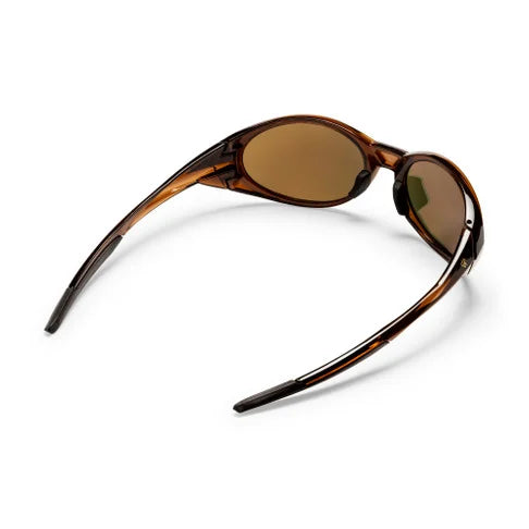 CHPO Nori Sunglasses - Coffee / Red Mirror