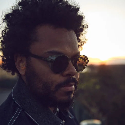 CHPO Rille Sunglasses - Forest Green