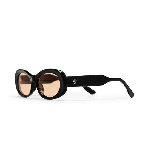 CHPO Satyricon Sunglasses - Shiny Black