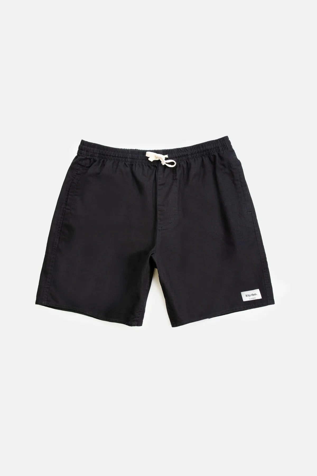 Rhythm Classic Linen Jam Shorts - Vintage Black