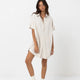 Rhythm Classic Shirt Dress - Oat