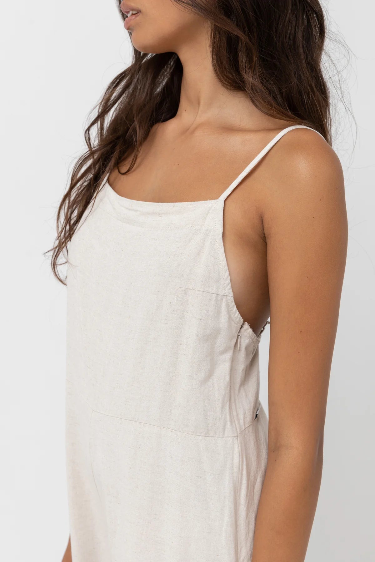 Rhythm Classic Playsuit - Oat