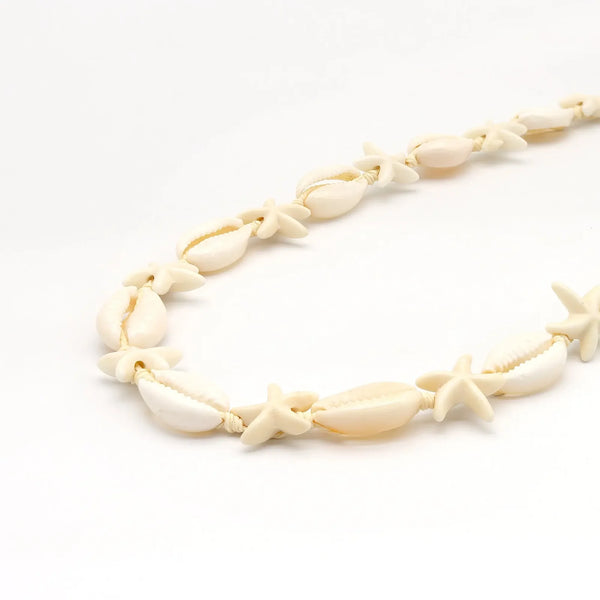 Pineapple Island Kahakai Shell & Starfish Beaded Necklace