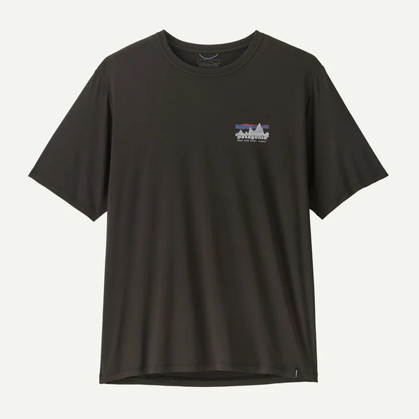 Patagonia men’s Capilene cool daily shirt - 73’ Skyline - Black