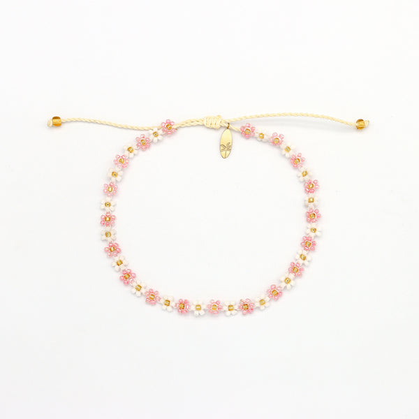 Pineapple Island - Kelopak Daisy Chain Beaded Anklet