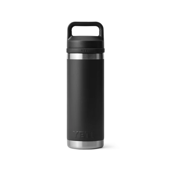 YETI RAMBLER 18 OZ BOTTLE WITH CHUG LID 532ml - BLACK