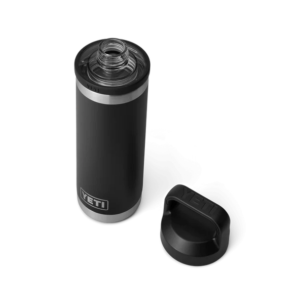 YETI RAMBLER 18 OZ BOTTLE WITH CHUG LID 532ml - BLACK