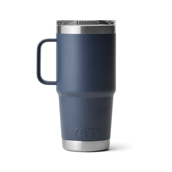 YETI RAMBLER 20 OZ TRAVEL MUG - NAVY