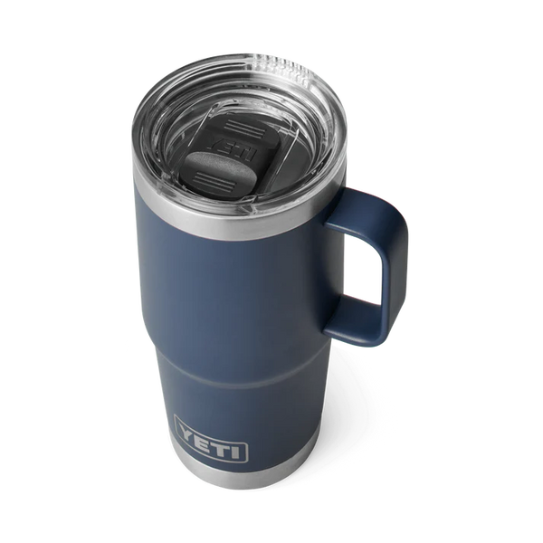 YETI RAMBLER 20 OZ TRAVEL MUG - NAVY