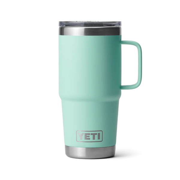YETI RAMBLER 20 OZ TRAVEL MUG - SEAFOAM