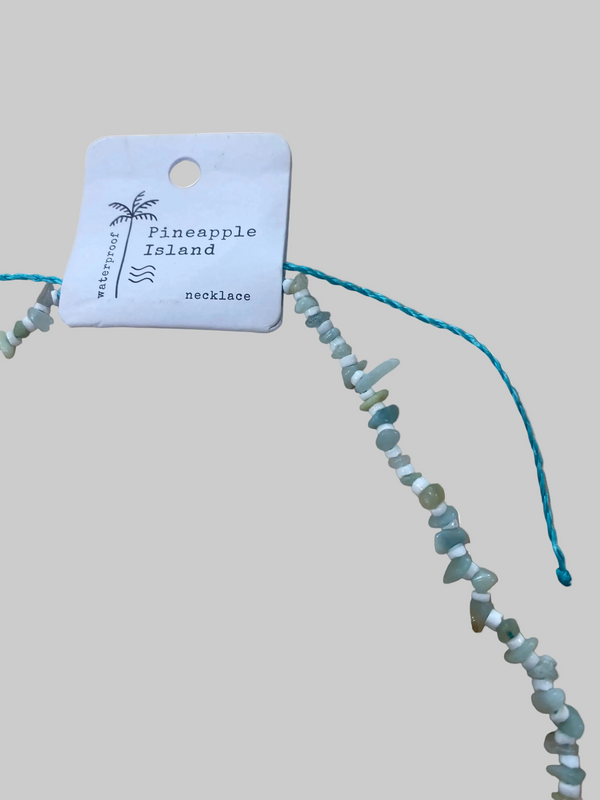 Pineapple Island  - Dunes Stone Bead Necklace