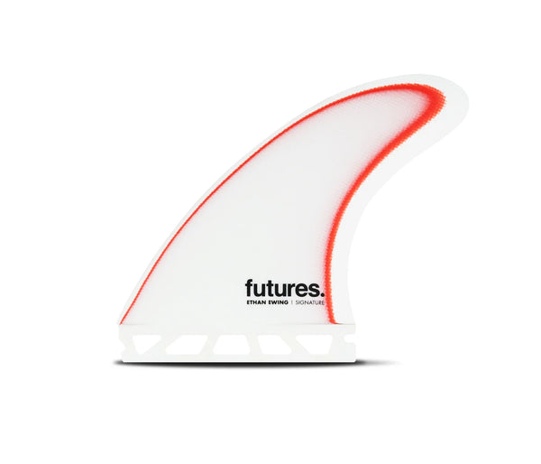 Futures - Ethan Ewing Thruster Surfboard Fins Size Large – Red
