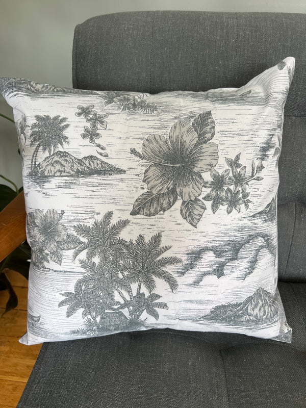 Disegno Su Carta Vintage Palm Cushion