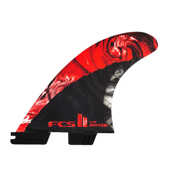 FCS II Matt Biolos PC Carbon Thruster Fins - Large