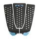 FCS Kolohe Tread-Lite Tail Pad - Black/Tranquil Blue