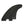 FCS II Mick Fanning Twin Surfboard Fin - M-L - Black
