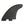 FCS II Mick Fanning Twin Surfboard Fin - M-L - Black