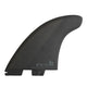 FCS II Mick Fanning Twin Surfboard Fin - M-L - Black