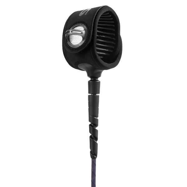 FCS Freedom Helix All Round 6ft Surfboard Leash - Smoke