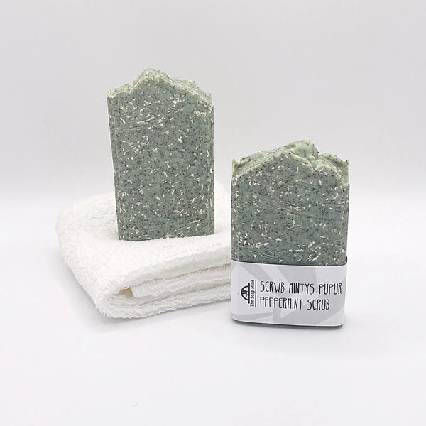 The Soap Mine - Peppermint Scrub Handmade Soap