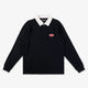 FORMER Reynolds Flatline Rugby Polo Long Sleeve - Black
