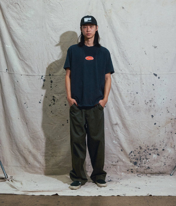 FORMER FLATLINE T-SHIRT - WASHED BLACK