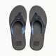 Reef Fanning Flip Flops - Grey/Light Blue