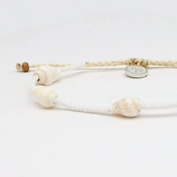 Pineapple Island Giada Rahayu Shell Beaded Surf Bracelet