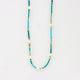 Pineapple Island Giada Cinta Pearl Beaded Surf Necklace - Turquoise