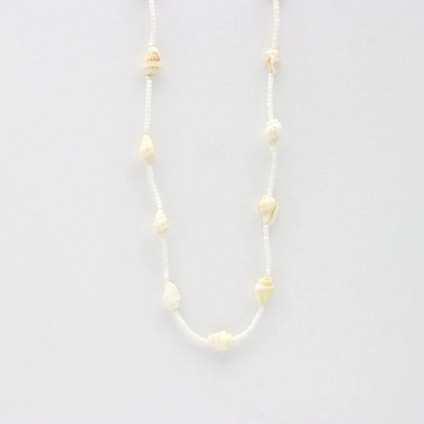 Pineapple Island Giada Rahayu Shell Beaded Surf Necklace