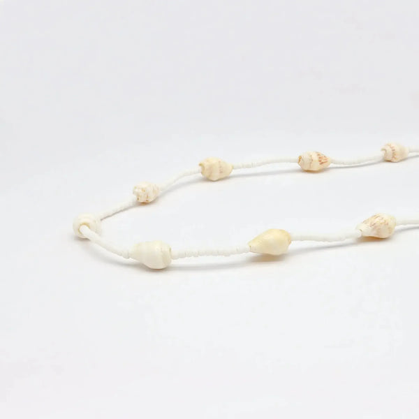 Pineapple Island Giada Rahayu Shell Beaded Surf Necklace