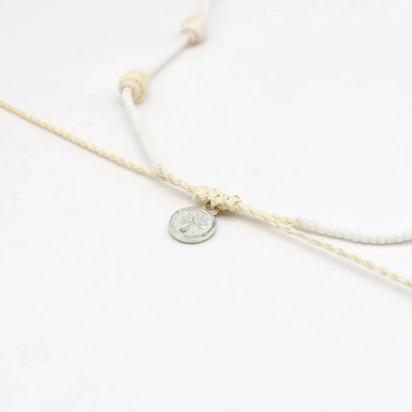 Pineapple Island Giada Rahayu Shell Beaded Surf Necklace