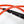FCS Freedom Helix 6ft All Round Surfboard Leash - Red / Black
