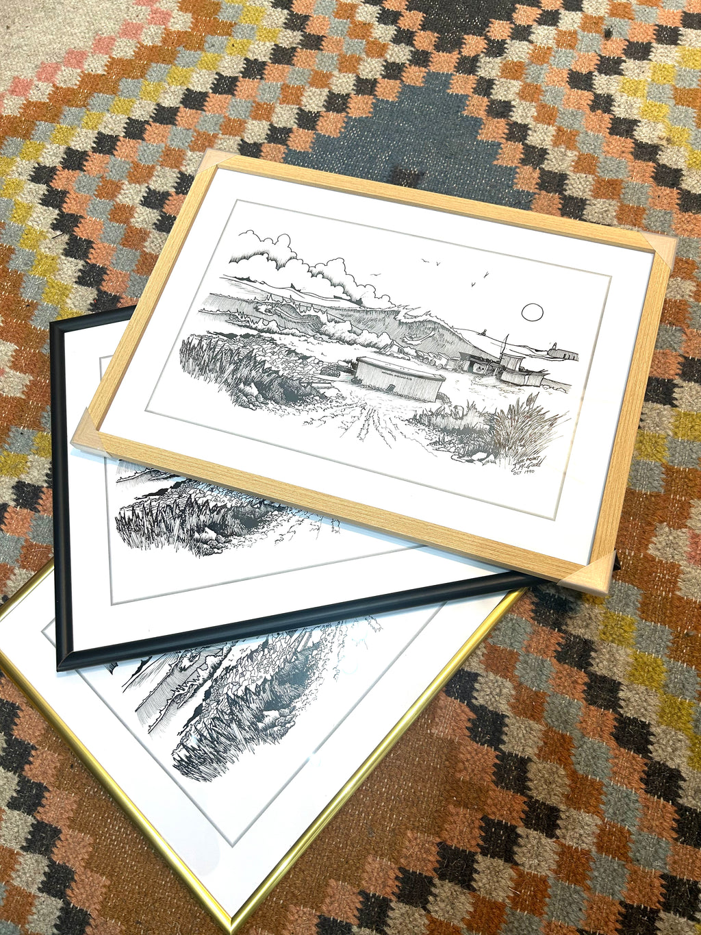 The Point A3 framed Prints