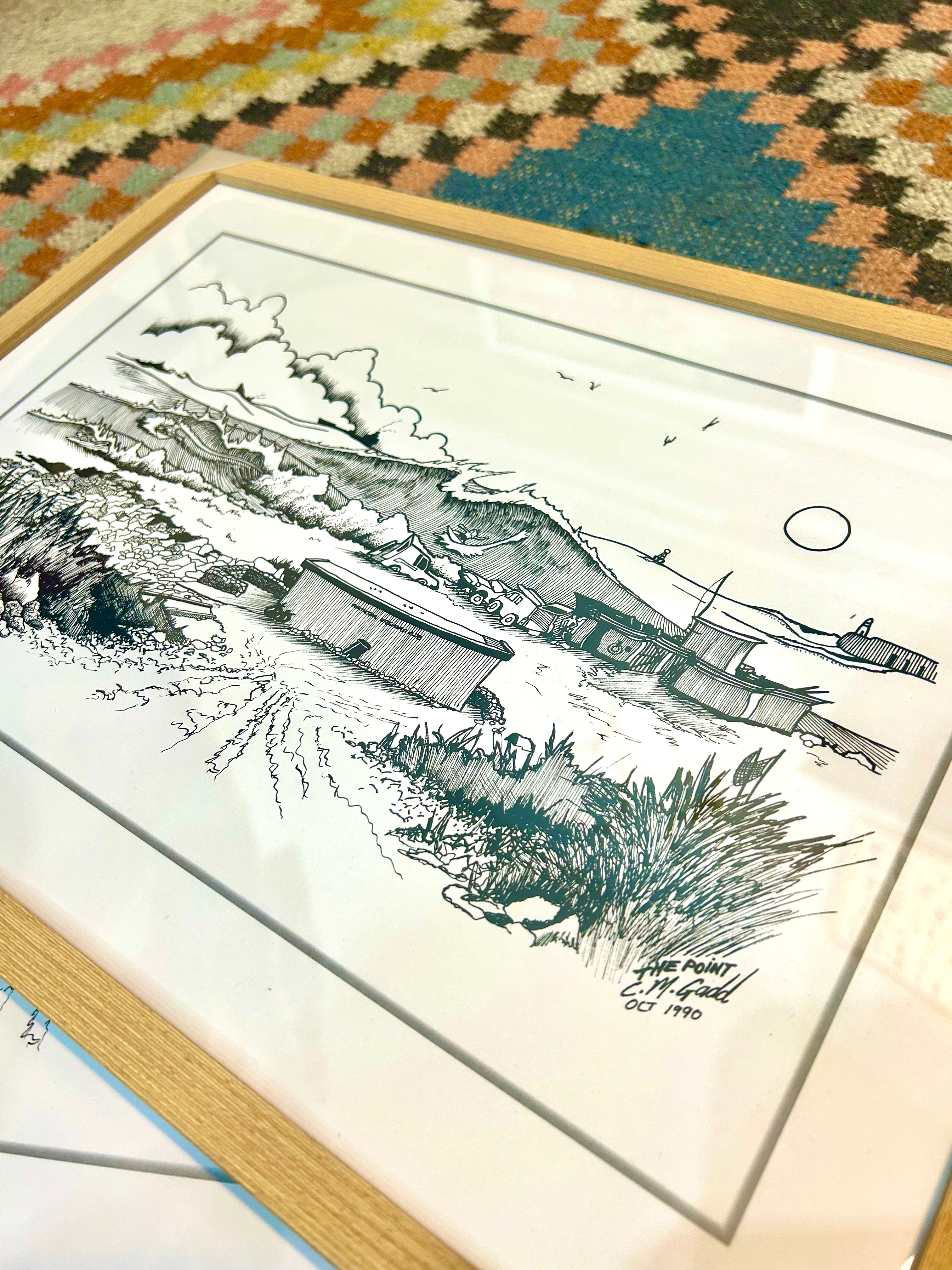 The Point A3 framed Prints