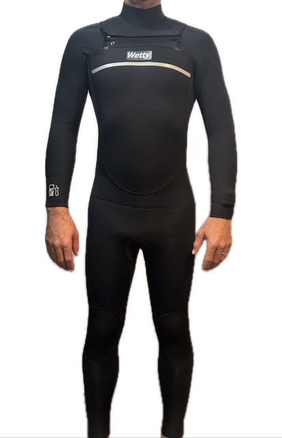 Wetty Warrior Steamer Wetsuit - 5/4mm