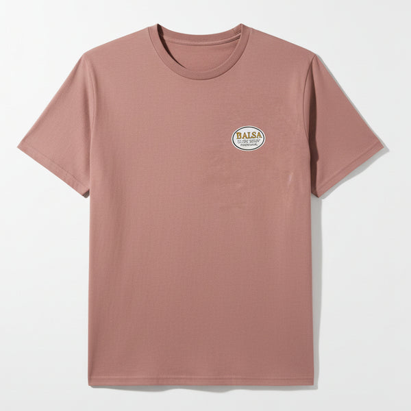 Balsa Heavy Faded Gas Station T- Shirt - Faded Clay