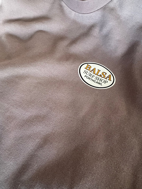 Balsa Heavy Faded Gas Station T- Shirt - Faded Clay