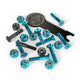 Indy Bolts Phillips w/Tool (Pk 10) Blue/Black 1 IN